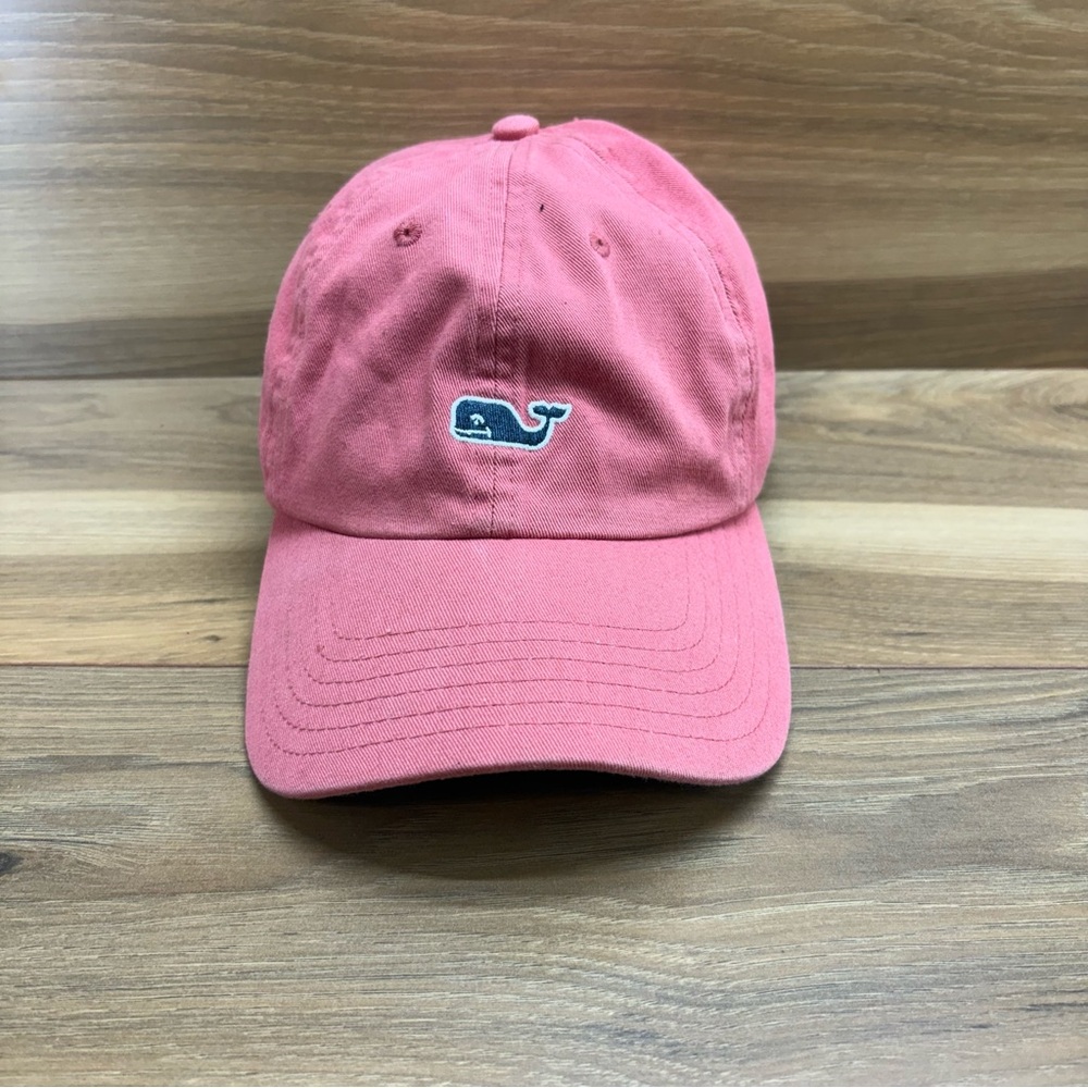 Vineyard Vines Pink Whale Baseball Cap